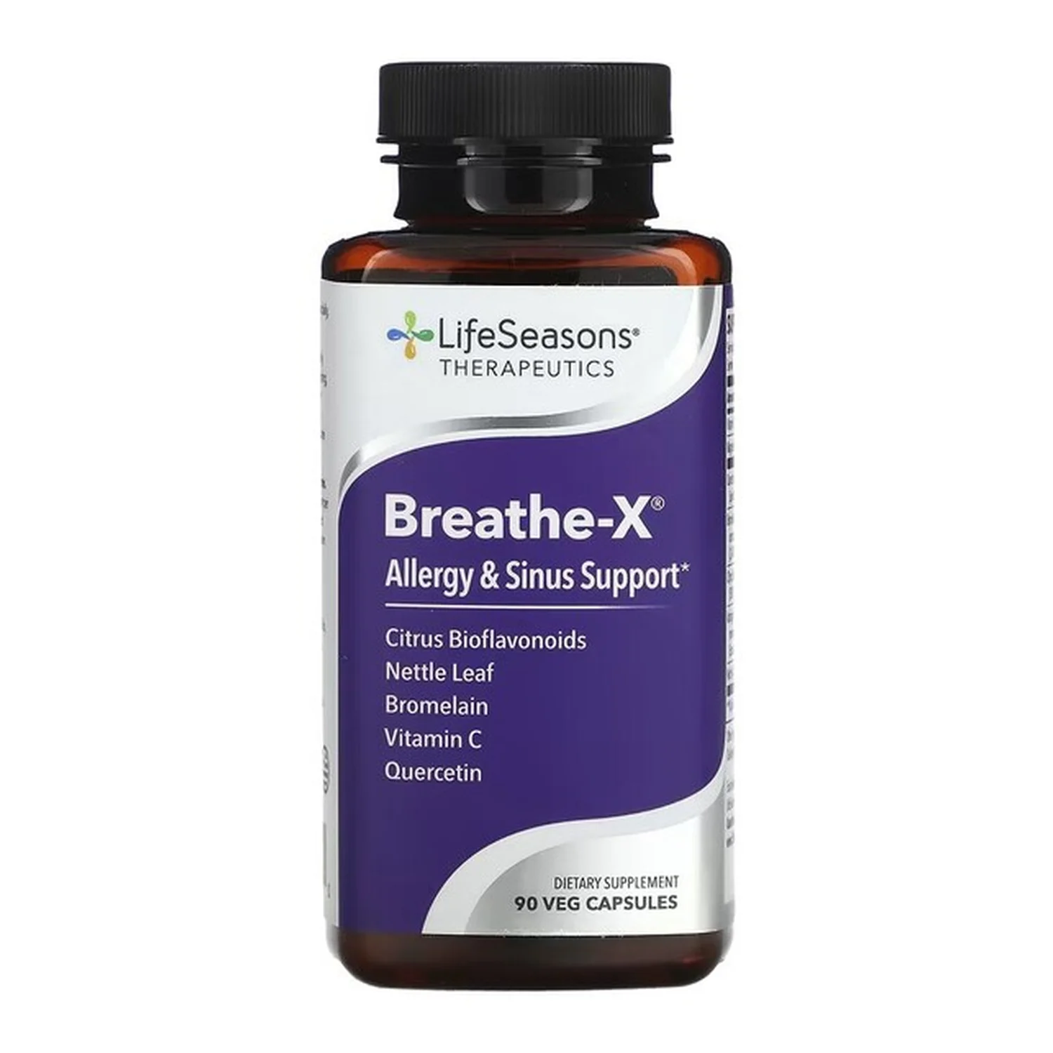 LifeSeasons Breathe-X - 90 vcaps