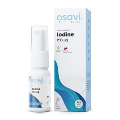 Osavi Iodine Oral Spray, 150mcg (Cherry) - 25 ml.