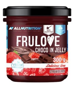 Frulove Choco In Jelly, Strawberry - 300 grams