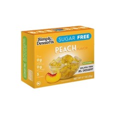 Simply Delish Jel Dessert, Peach - 20 grams