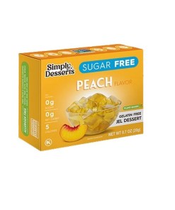 Jel Dessert, Peach - 20 grams
