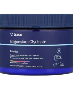 Magnesium Glycinate Powder, Mixed Berry Lemonade - 180 grams