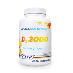 Allnutrition Vit D3 2000, 2000 IU - 200 caps