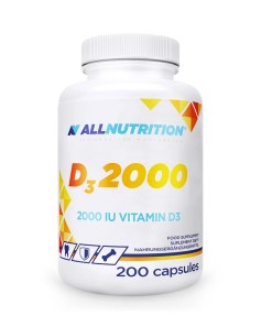 Vit D3 2000, 2000 IU - 200 caps