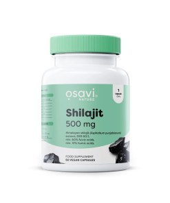 Shilajit, 500mg - 60 vegan caps