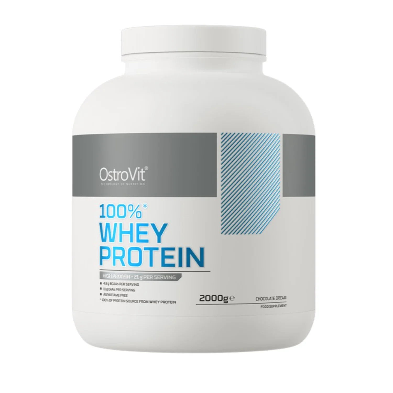 100% Whey Protein, Chocolate Dream - 2000 grams