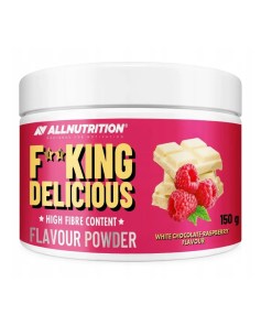 Fitking Delicious Flavour Powder, White Chocolate-Raspberry - 150 grams