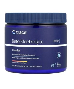 Keto Electrolyte Powder, Strawberry Lemonade - 369 grams