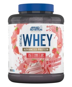 Critical Whey, Strawberry Milkshake - 2000 grams
