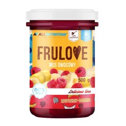 Frulove Mousse, Raspberry-Banana - 500 grams