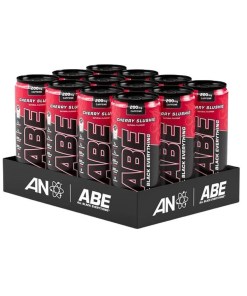 ABE Energy + Performance Cans, Cherry Slushie - 12 x 330 ml.