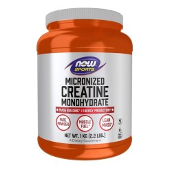 NOW Foods Micronized Creatine Monohydrate - 1000 grams