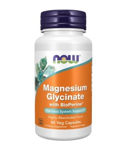 Magnesium Glycinate with BioPerine - 60 vcaps