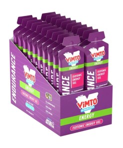 Endurance Energy Isotonic Energy Gel, Vimto - 20 x 60g