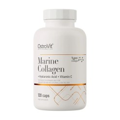 Marine Collagen + Hyaluronic Acid + Vitamin C - 120 caps