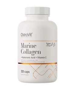 Marine Collagen + Hyaluronic Acid + Vitamin C - 120 caps