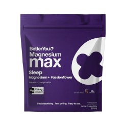BetterYou Magnesium Max Sleep, Natural Cocoa - 160 grams