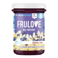 Frulove Mousse, Blueberry with Vanilla - 500 grams