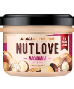 Nutlove Smooth Cream, Macadamia - 200 grams