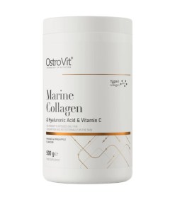 Marine Collagen & Hyaluronic Acid & Vitamin C, Mango & Pineapple - 500 grams
