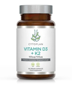 Vitamin D3 + K2 - 60 vcaps