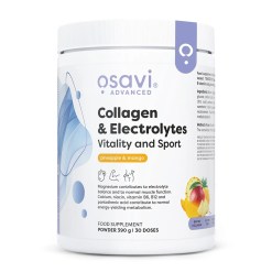 Osavi Collagen Electrolytes Vitality and Sport, Pineapple & Mango - 390 grams