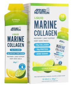 Liquid Marine Collagen, Citrus - 10 x 30g