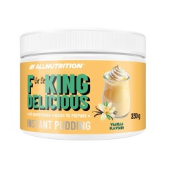 Fitking Delicious Instant Pudding, Vanilla - 230 grams