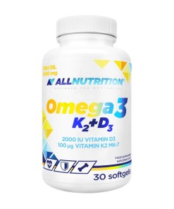 Omega 3, K2+D3 - 30 softgels