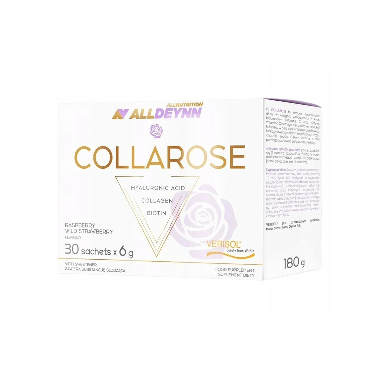 AllDeynn Collarose, Raspberry Wild Strawberry - 30 x 6g