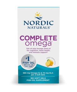 Complete Omega, 565mg Lemon - 180 softgels