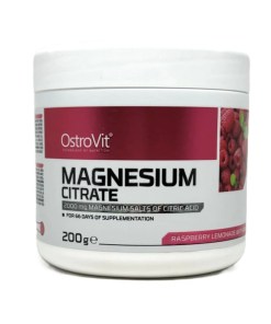 Magnesium Citrate, Raspberry Lemonade with Mint - 200 grams