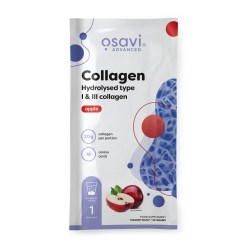 Collagen Hydrolysed Type I & III, Apple - 22 grams (1 serving)