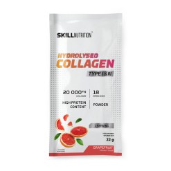 Hydrolysed Collagen Type I & III, Grapefruit - 22 grams (1 serving)