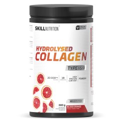 Hydrolysed Collagen Type I & III, Blood Orange - 660 grams