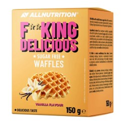 Fitking Delicious Waffles, Vanilla Flavour - 150 grams