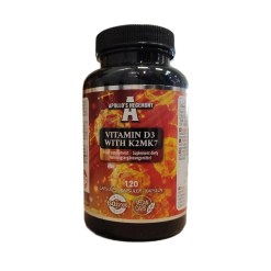 Vitamin D3 with K2 MK7 - 120 vcaps