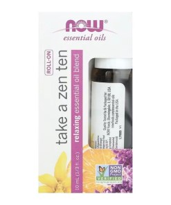 Essential Oil Roll-On, Take a Zen Ten - 10 ml.