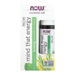 NOW Foods Essential Oil Roll-On, Mind That Energy - 10 ml.
