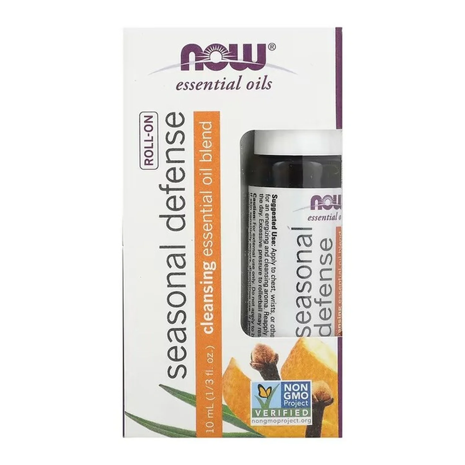 Essential Oil Roll-On, Seasonal Defense - 10 ml.