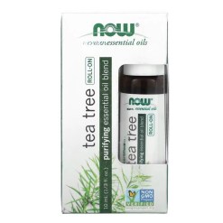 NOW Foods Essential Oil Roll-On, Tea Tree - 10 ml.