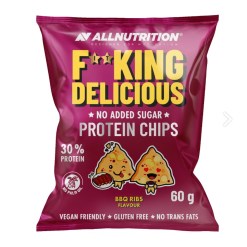 Fitking Delicious Protein Chips, BBQ Ribs - 60 grams