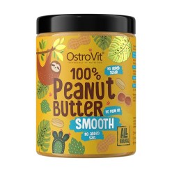 OstroVit 100% Peanut Butter, Smooth - 1000 grams