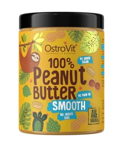 100% Peanut Butter, Smooth - 1000 grams