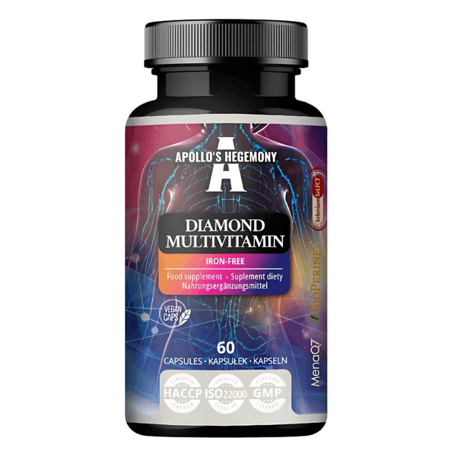 Diamond Multivitamin Iron-Free - 60 vcaps