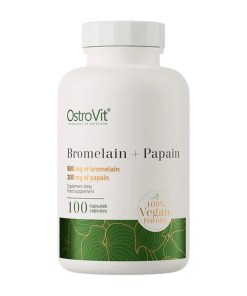 Bromelain + Papain - 100 caps