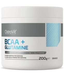BCAA + Glutamine, Orange - 200 grams