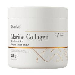 Marine Collagen & Hyaluronic Acid, Coconut Peach - 200 grams