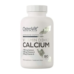 OstroVit Vitamin D3 + K2 Calcium - 90 tablets