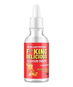 Fitking Delicious Flavour Drops, Peach Beach - 50 ml.